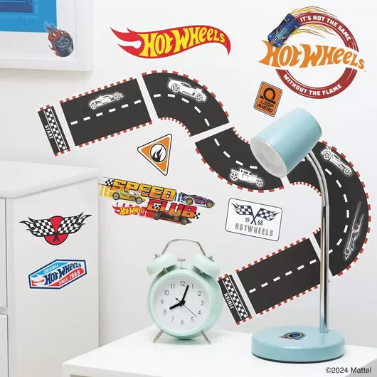 Παιδικό Διακοσμητικό Αυτοκόλλητο Τοίχου Hot Wheels