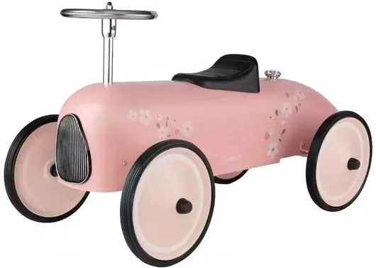 Περπατούρα Little Dutch Retro Αυτοκινητάκι Ride On για 24+ Μηνών Ροζ