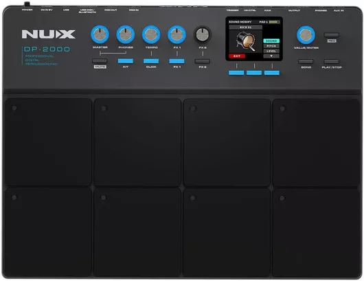 Εγγραφέας NUX Dp-2000 Percussion Pad Ψηφιακός Επιτραπέζιος