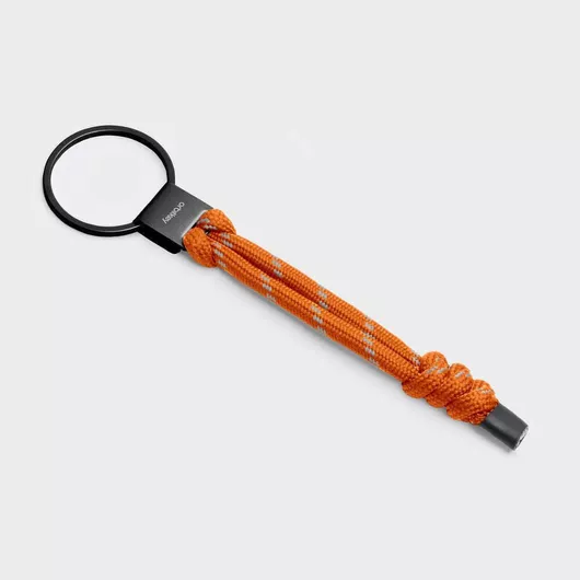 Orbitkey Urban Loop Keychain in Tangerine