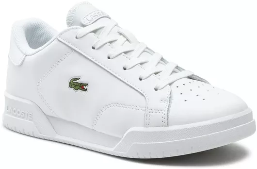 Lacoste Twin Serve 0721 Γυναικεία Flatform Sneakers Λευκό