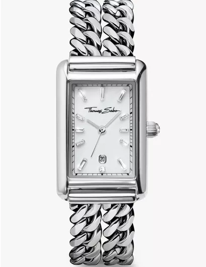 Γυναικείο Ρολόι Thomas Sabo με Ασημί Μεταλλικό Μπρασελέ