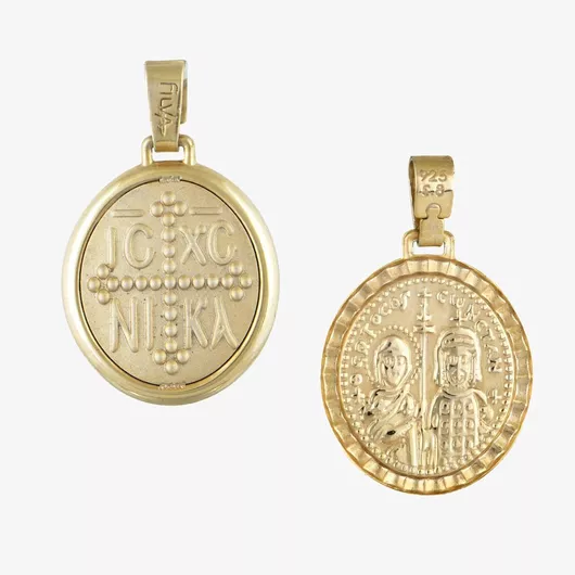Φυλαχτό Κωνσταντινάτο CharmΧρυσό 14K