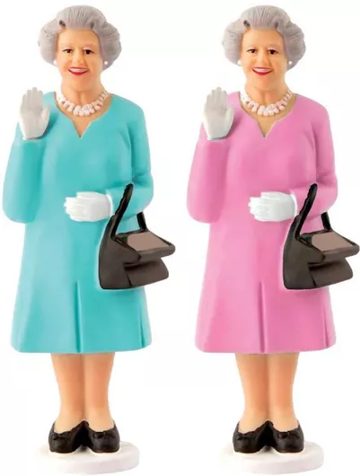 Kikkerland Solar Queen Waving Figurine Random Style 1601A