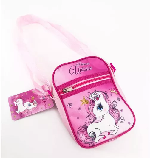 Παιδική Τσάντα Ώμου Unicorn Μονόκερος Ροζ