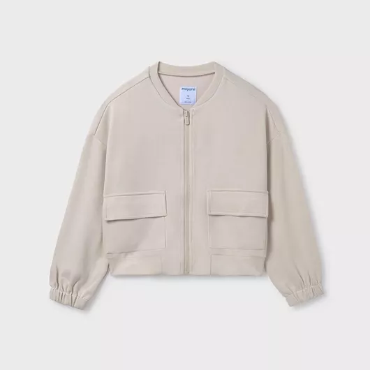 Mayoral Παιδικό Bomber Εκρού