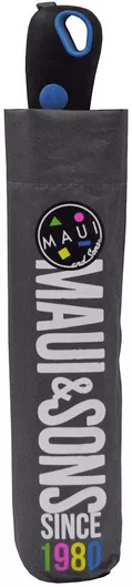 Ομπρέλα Βροχής Maui & Sons 6112 Αυτόματη Σπαστή Γκρι