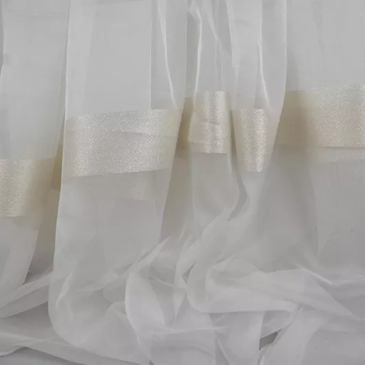 Κουρτίνα Saray Home με Τρέσα Λευκό 300x280cm