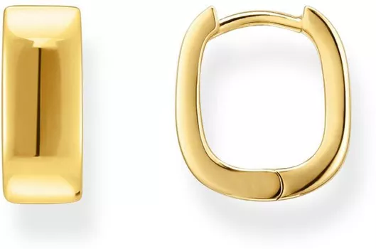 Σκουλαρίκι Thomas Sabo ΚρίκοιΑσήμι Επιχρυσωμένα