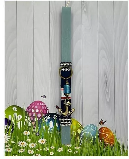 Πασχαλινή Λαμπάδα Στρογγυλή