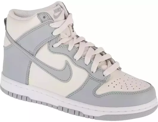Nike Dunk High Bg Γυναικεία Μποτάκια Γκρι
