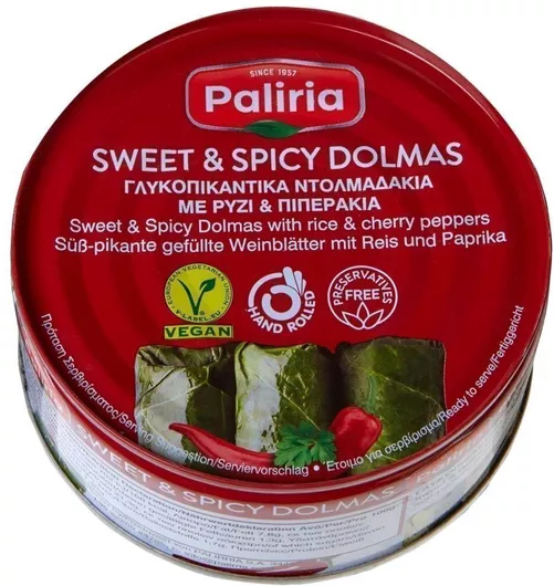 Ντολμαδάκι Παλίρροια Paliria Γλυκοπικάντικο 280gr