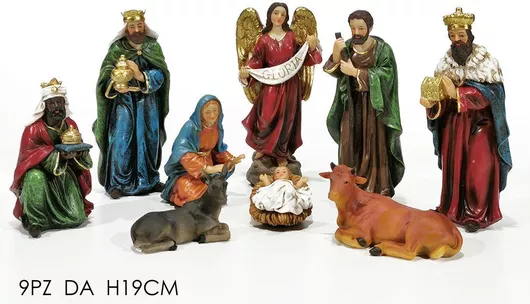 Φάτνη General Trade Σετ 9 Τεμ Φιγούρες 19 Εκ.