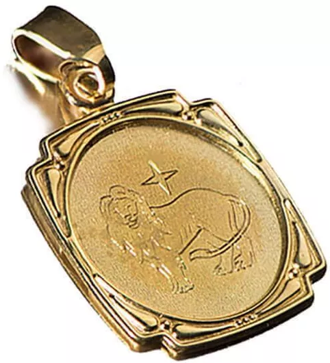 Tasoulis Jewellery Collection Χρυσό Charm Ζώδιο 14Κ