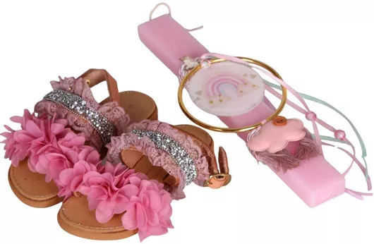 Πασχαλινή Λαμπάδα Στρογγυλή