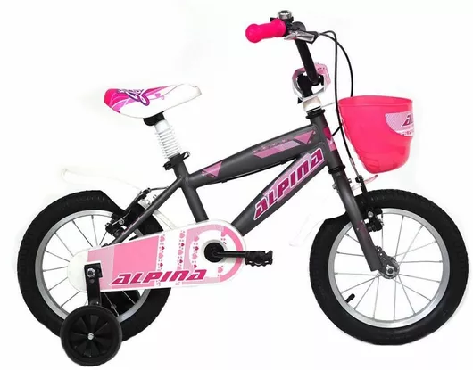 Παιδικό Ποδήλατο Alpina Beleno 12" BMX 2022 Γκρι