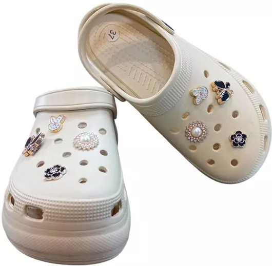 Adam's Shoes Γυναικεία Σαμπό Μπεζ