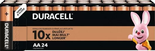 Duracell Αλκαλικές Μπαταρίες AA 1.5V 24τμχ