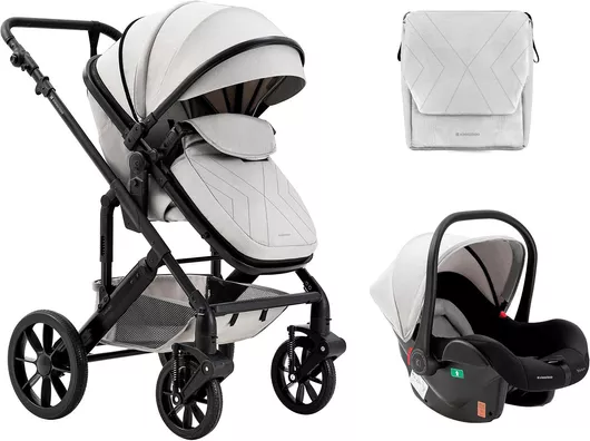 Καρότσι Μωρού Kikka Boo Darling Ρυθμιζόμενο 3 σε 1 Light Grey