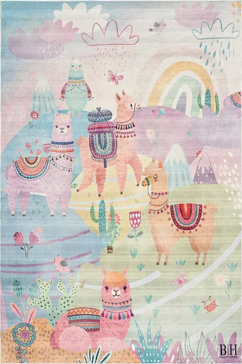 Παιδικό Χαλί Beauty Home 160x230cm Λιλά