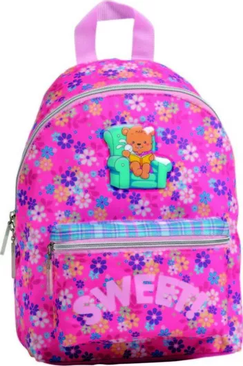 Σχολική Τσάντα Πλάτης Lyc Sac Bonnie Σχολική Νηπιαγωγείου Ροζ