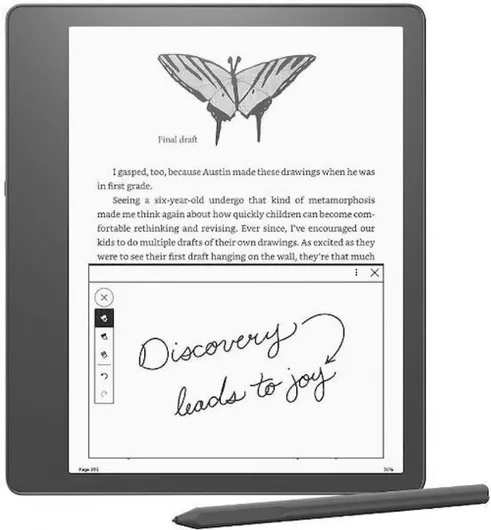 Ebook Reader Amazon Kindle Scribe With Premium Pen με Οθόνη Αφής 10.2" 16GB Γκρι
