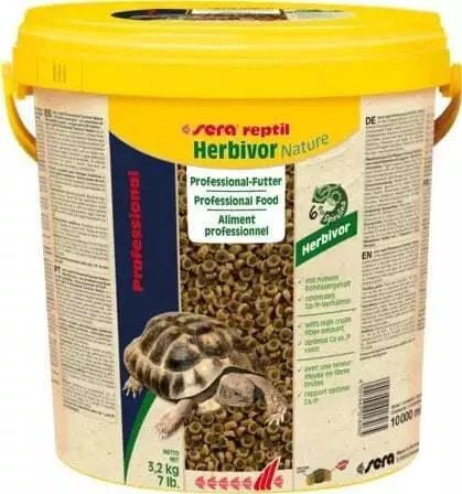 Τροφή Ερπετού Sera Reptil Professional Herbivor Nature Ερπετών SE-01826 10000ml