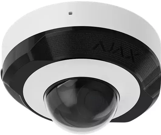 Ajax Systems DomeCam Mini IP Κάμερα Παρακολούθησης Full HD+ 5MP Αδιάβροχη με Μικρόφωνο και Φακό 2.8mm