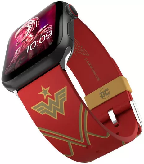 Wonder Woman 1984 Crimson Armor DC Comics Apple Watch Strap 38/40/41/42/44/45/49mm