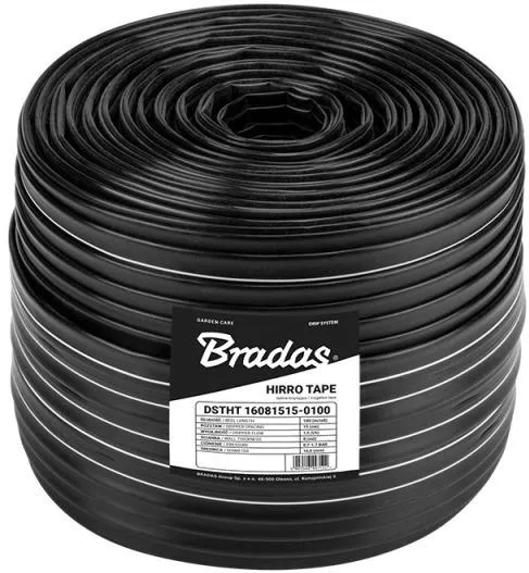 Μονωτική Ταινία Drip Tape 16mm Hirro Tape 500m 16 8mil 1.5l H 15cm
