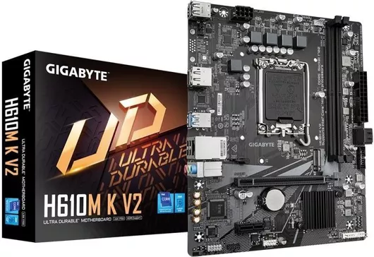 Motherboard Gigabyte H610M K V2 rev. 1.0 ATX με Intel 1700 Socket