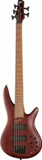Ibanez SR505E 5-String Electric Bass Guitar Brown Mahogany