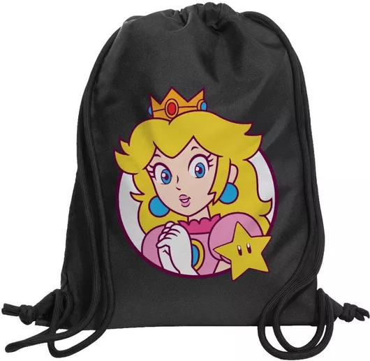 Παιδική Τσάντα Πλάτης Koupakoupa Princess Peach 40cm Μαύρο