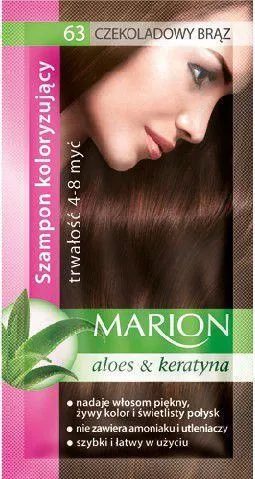 Μόνιμη Βαφή Μαλλιών Marion Coloring Shampoo 4-8 Myc No 63 Chocolate Braz 40 Ml