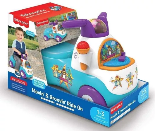 Περπατούρα Fisher Price Αυτοκινητάκι Ride On