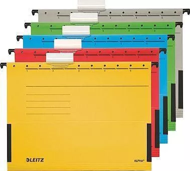 Leitz Suspended Folder Leitz Alpha A4 Sides Neutral