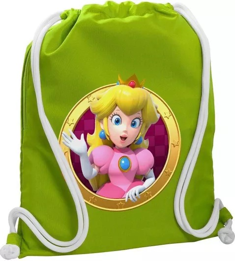 Παιδική Τσάντα Πλάτης Koupakoupa Princess Peach Toadstool 48x40cm Πράσινο