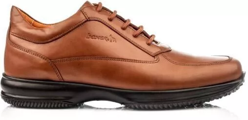 Boxer 12150 Δερμάτινα Ανδρικά Casual Παπούτσια Ταμπά