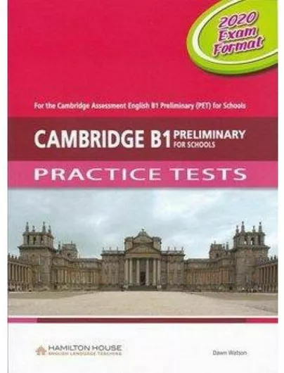 Cambridge B1 Preliminary Pet for Schools Cd 2020