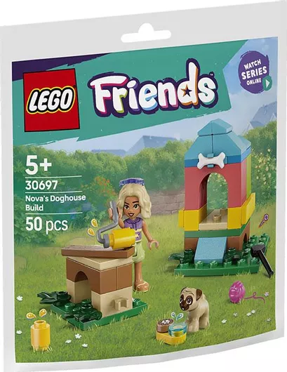 Lego Friends Nova's Doghouse Build για 5+ Ετών 50τμχ. 41727