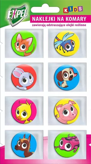 Εντομοαπωθητικά Αυτοκόλλητα Bros Κατάλληλα για Παιδιά 8τμχ.
