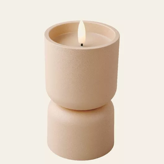 Αρωματικό Κερί Beauty Home σε Βάζο Γκρι