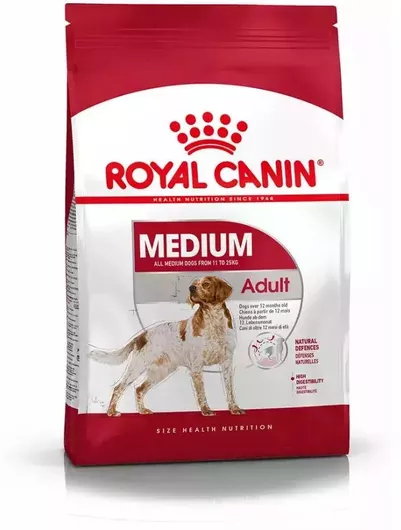Royal Canin Medium Adult 3kg Ξηρά Τροφή για Ενήλικους Σκύλους Μεσαίων Φυλών με Πουλερικά, Κρέας, Σιτάρι, Καλαμπόκι και Χοιρινό