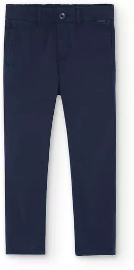 Boboli Παιδικό Παντελόνι Navy Blue Ελαστικό