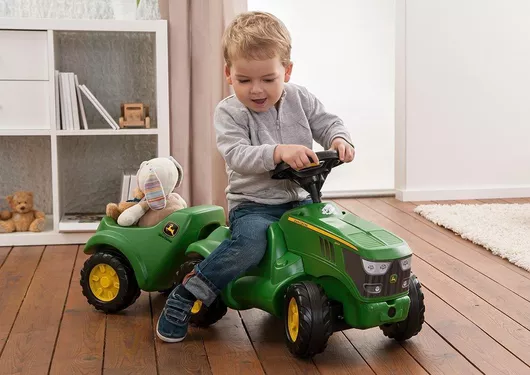 Περπατούρα Rolly Toys Minitrac John Deere 6150R Ride On Αυτοκινητάκι για 12+ Μηνών