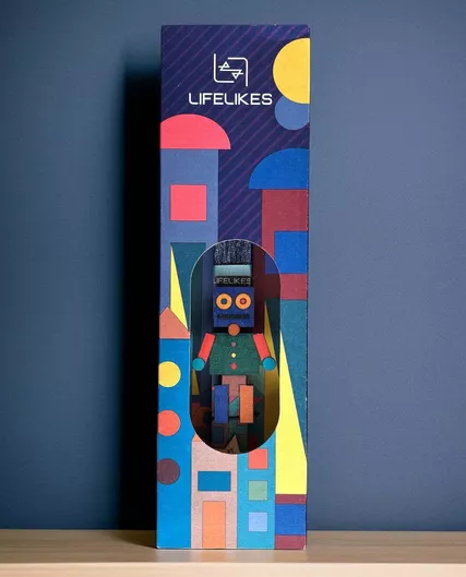 Πασχαλινή Λαμπάδα Στρογγυλή Αρωματική, Χειροποίητη & με Κουτί