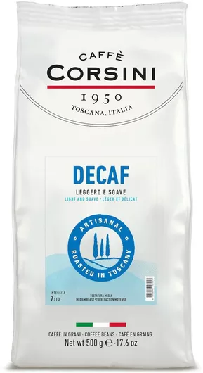 Καφές Espresso Corsini Decaffeine Arabica Almond σε Κόκκους 500gr