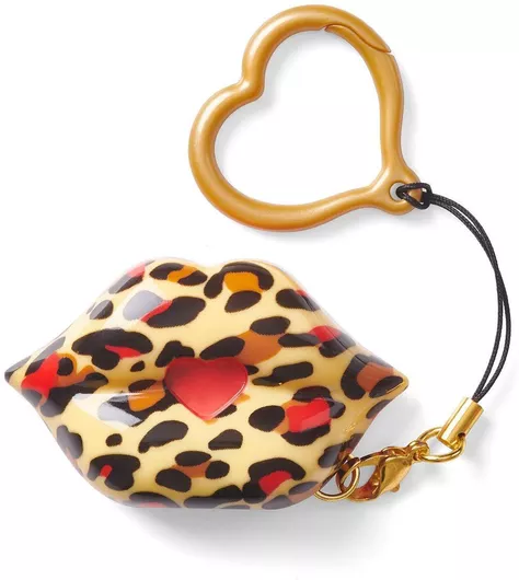 S.w.a.k Leopard Kiss Cat Sound Keychain - Perfect Leopard Print 4122