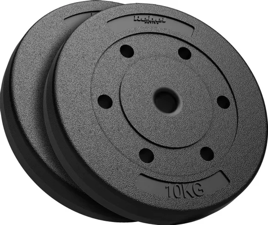 Lechpol Σετ Βαριών Δίσκων 2 x 10kg