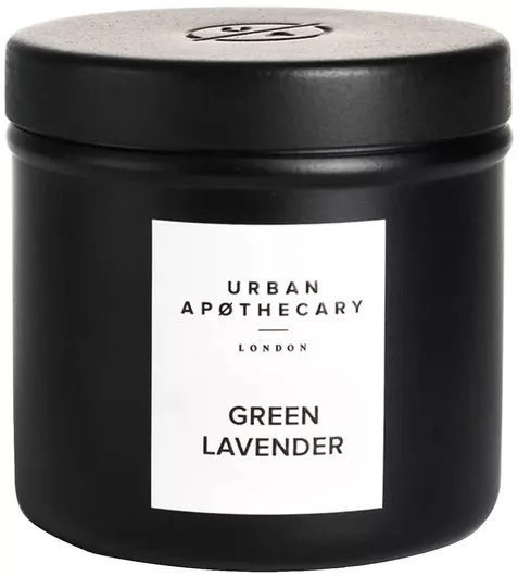 Urban Apothecary Green Lavender Scented Candle 175 G Green